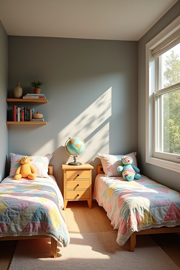opposite sleeping spaces boundaries routines