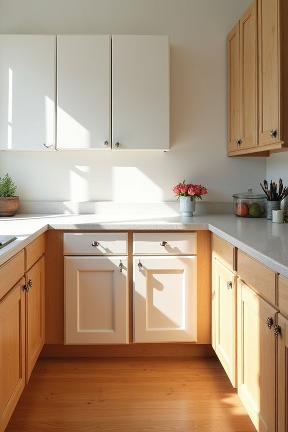 painted cabinets shorter life unpainted longer