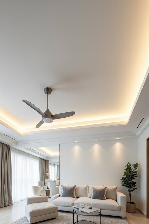 pvc ceiling panels support fixtures securely