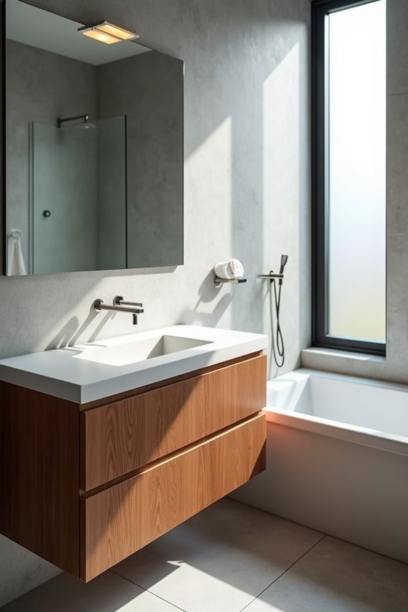 quartz or solid surface countertops undermount sinks coordinated faucet finish