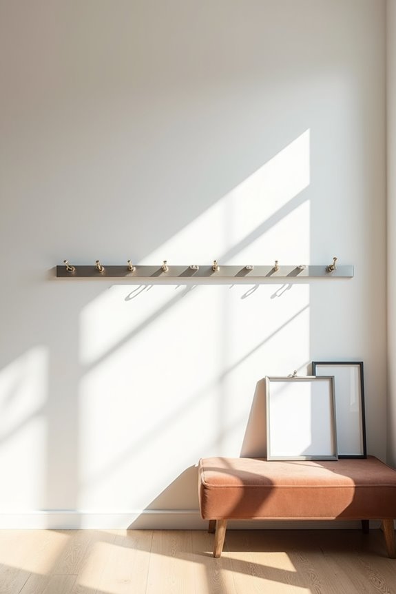 rotating gallery wall system