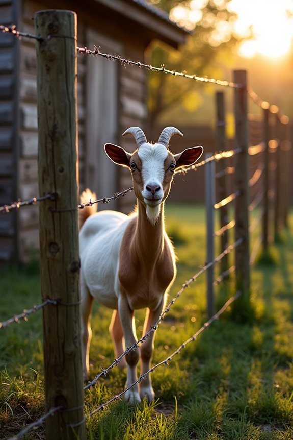 Can I Legally Have a Goat in My Backyard? 3 secure fencing guardians elevated shelter