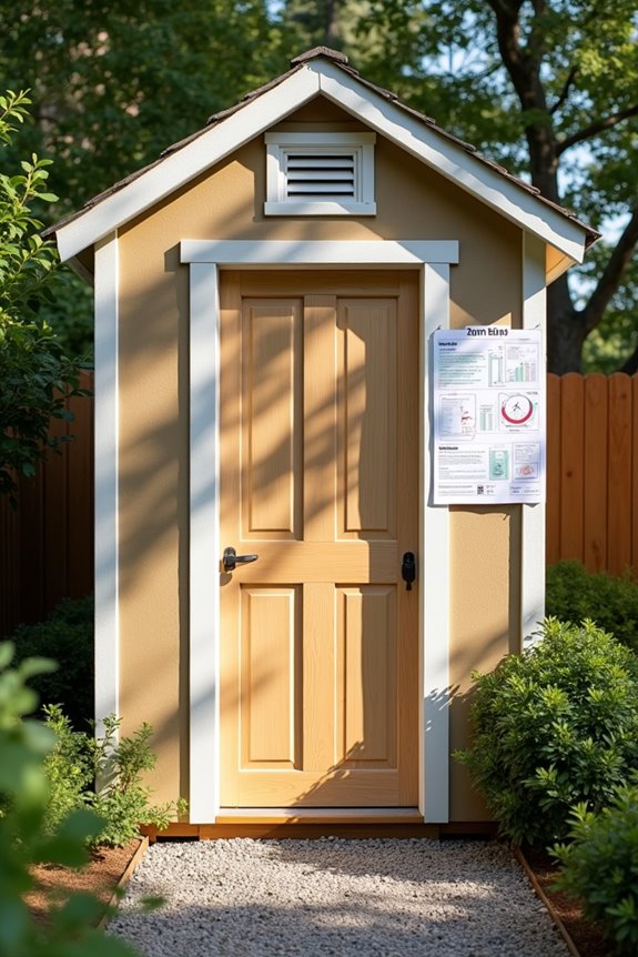 shed inspection code compliance checklist