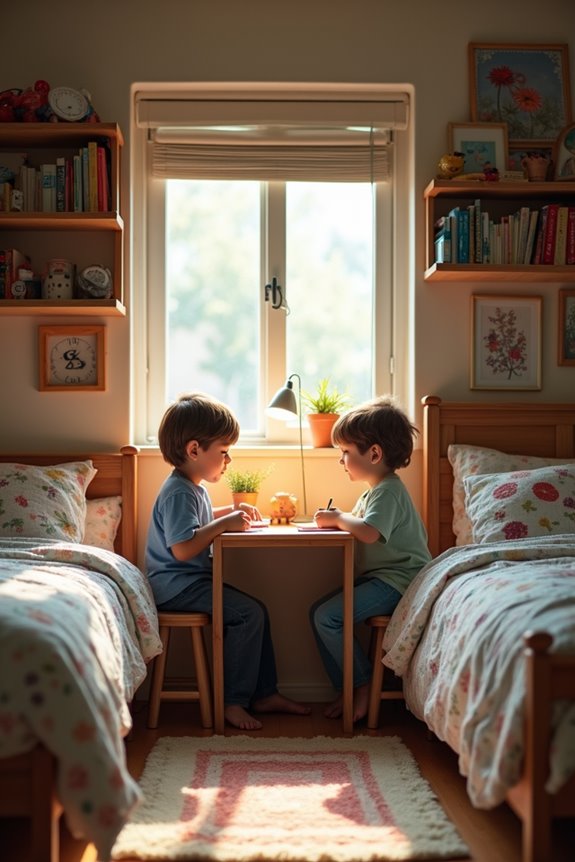 signs of tense shared rooms