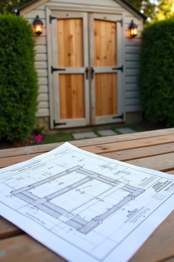 site plan and structural permit documents