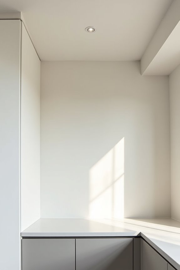soffit hides utilities finishes ceiling