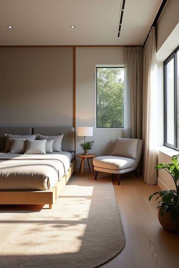 split bedroom plans maximize privacy and central living space