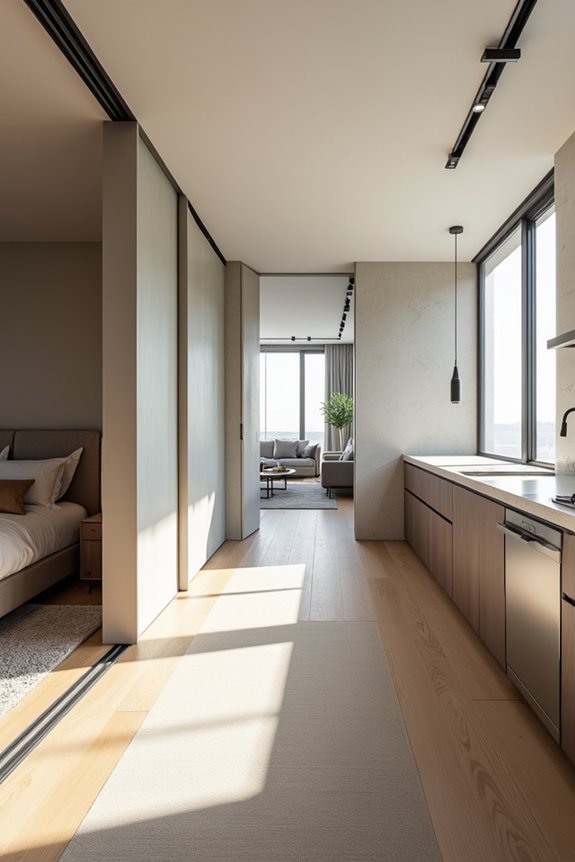 split bedrooms quiet separation
