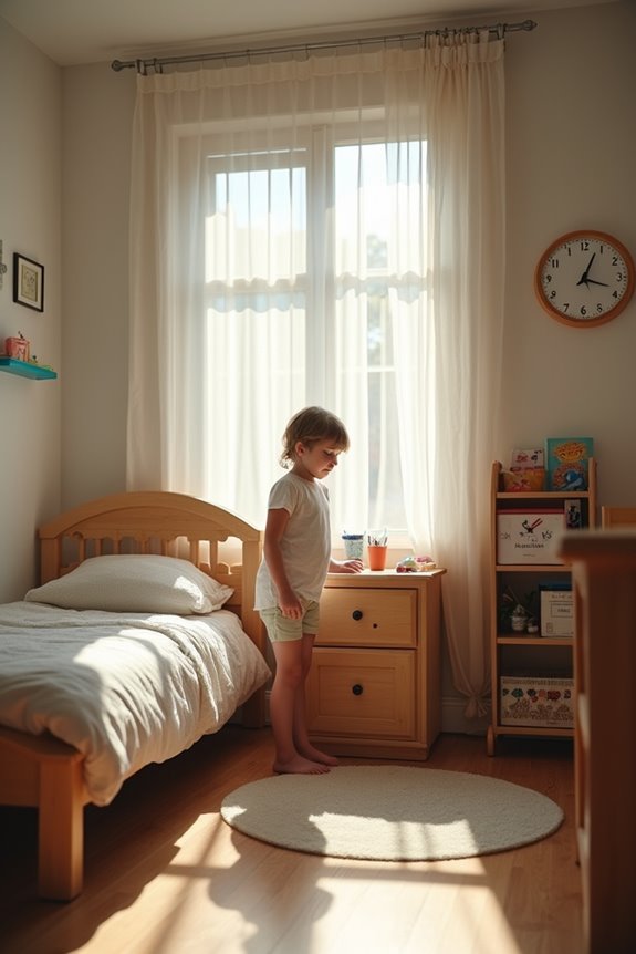 stable safe age appropriate sleeping arrangements