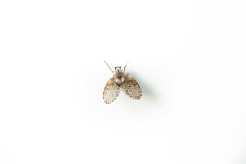 tiny bathroom black bugs inspect moisture