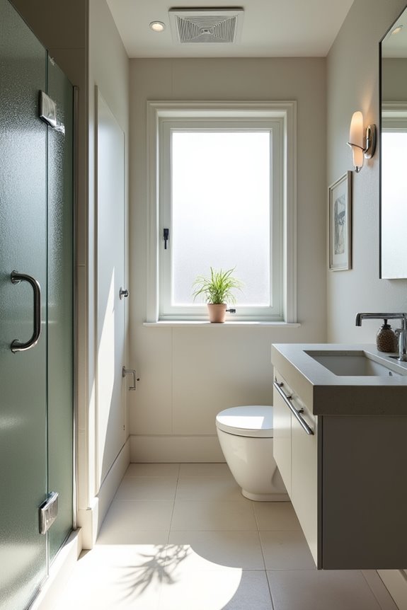 ventilation plumbing electrical showered safety