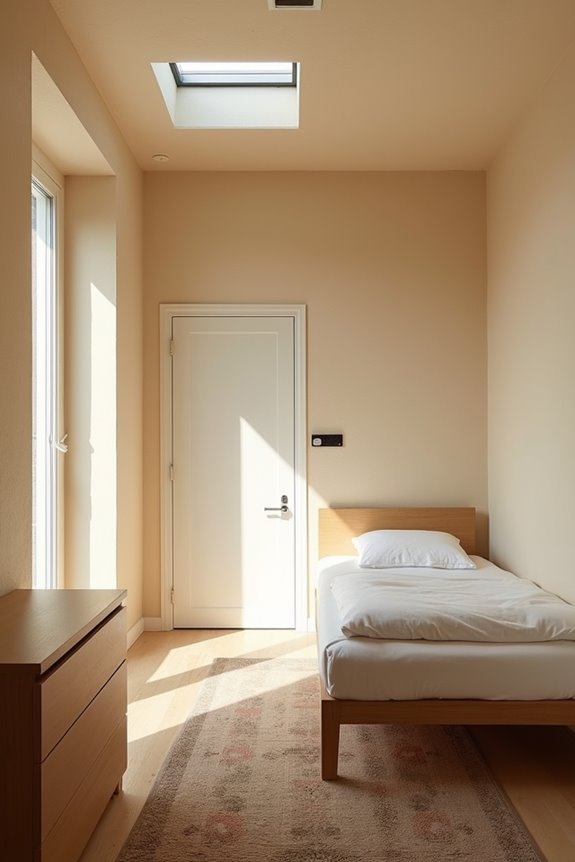windowed bedroom egress light legality safety